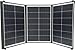 Produktbild BERGER faltbares Solarpanel | Camping Solaranlage Komplettset mit Speicher Laderegler & USB-Anschluss | Photovoltaik Inselanlage | Mobiles Solarmodul für Wohnmobil Gartenhaus Balkonkraftwerk (300 W)