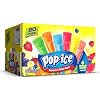 Pop Ice Popsicle Tropical Variety Pack of 1 Oz Freezer Bars, 80 Count