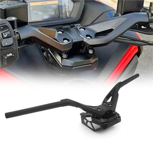 Guidon de moto XMAX-300 CNC noir en aluminium pour Yamaha XMAX 300 2017-2024