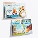 NIUBEE Kids Acrylic Floating Bookshelf 16.5 Inch,2 Pack,Clear Invisible Wall Bookshelves Ledge Book Shelf,50% Thicker with Free Screwdriver