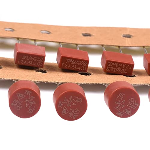 Xusywdm 240 StüCke 382 392 24 Wert Schmelzsicherung Zylinder Sicherung LCD TV Netzteil PCB Sicherung Satz