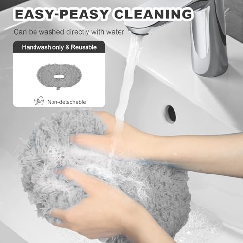 Image of Storystore Ceiling Fan Cleaner Duster - Adjustable Duster with Extension Pole,Dusters for Cleaning Fan Blade, Walls and Cobweb (2Pcs Dusters /Grey)