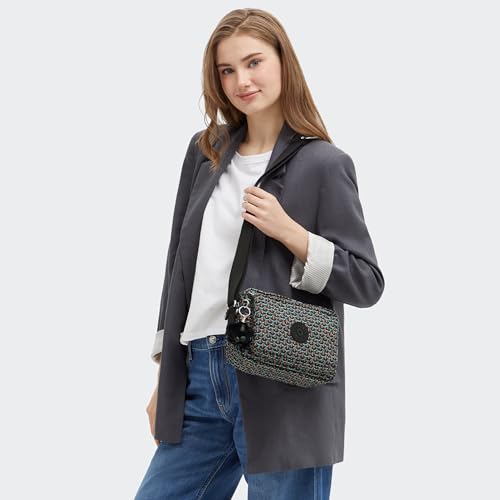 Image of Kipling Women's Abanu Medium Crossbody Bag, Lightweight, Adjustable Nylon Waist Pack with Multi-Compartment Zip Pockets