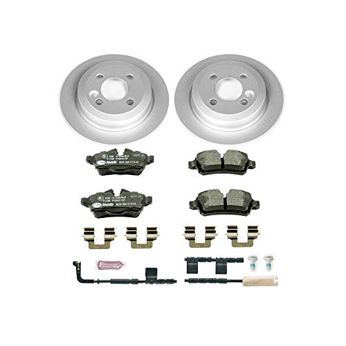 Image of Power Stop ESK6281 Rear Euro-Stop Brake Kit Mini Cooper For Mini Cooper 2007-2010 [Model Specific]