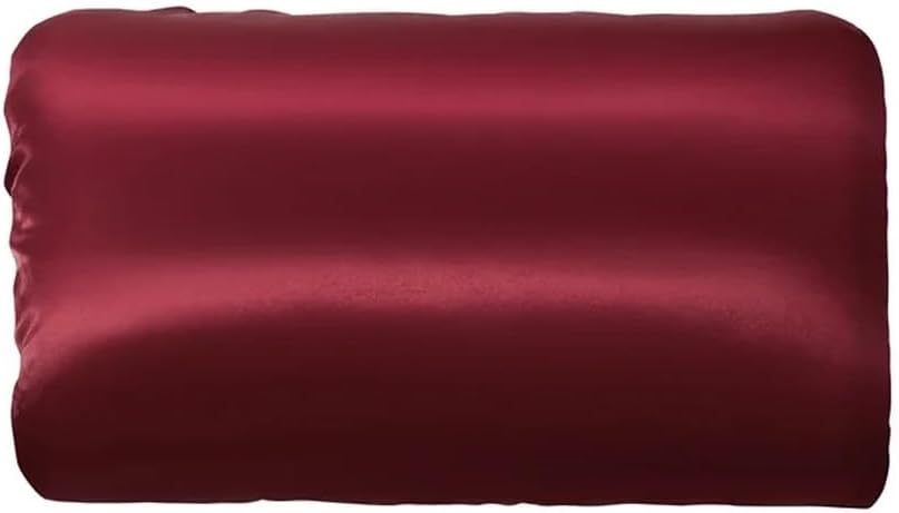 Elastic Pillowcase Satin Pillowcase Solid Color Pillowcase Bed Comfort-Smooth Bedding with Pillowcase