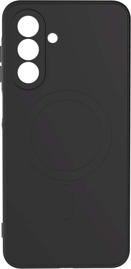 Coque Samsung Galaxy A26 silicone noir Bigben aimantée antichoc - 2