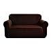 Produktbild E EBETA Elastisch Sofa Überwürfe Sofabezug, Stretch Sofahusse Sofa Abdeckung Hussen für Sofa, Couch, Sessel 2 Sitzer (Kaffee, 145-185 cm)