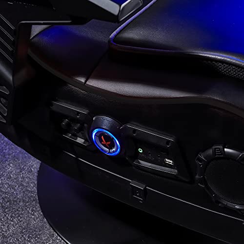X Rocker Pro 4.1 Fauteuil de jeu et de divertissement, fauteuil TV et musique, avec système audio 4.1 vibration – Image 4