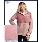 Reebok Womens Fleece Jacket - Lightweight Super Soft Polar Fleece Lined Outerwear - Zip Up Hooded Winter Jackets for Women - Image 5