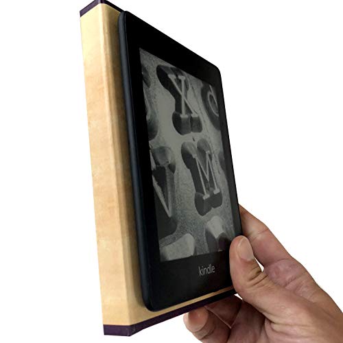 Kindle Paperwhite and Kindle eReader Case with Harry Potter Themed Book of Spells Cover (Compatible with New Paperwhite 2018) (New Hufflepuff Black) - Thumbnail 6