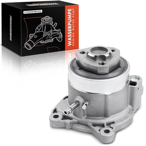 Frankberg Pompa dell'acqua Pompa del liquido di raffreddamento Benzina Compatibile con Golf VI 5K1 1.2L Golf Plus 521 5M1 1.2L Yeti 5L 1.2L Fabia II 542 1.2L Polo 6C1 6R1 1.2L Replace# 03F121005