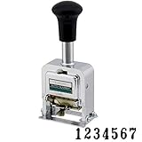 Lion Pro-Line Heavy-Duty Automatic Numbering Machine, 7-Wheel, 1 Numbering Machine (C-77)