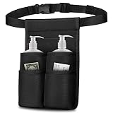 SITHON Massage Bottle Bag, Professional Massage Therapist Holster for 2 Bottles, Massage Lotion Oil