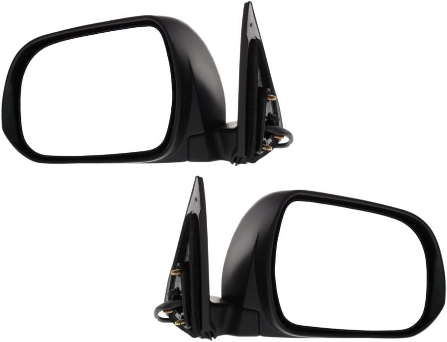 For Toyota Highlander 2008 2009 2010 Door Mirror Driver Side | Power | Heated | Paint to Match | Replacement For 87940-48343, 87945-0E020-C0 | TO1320251