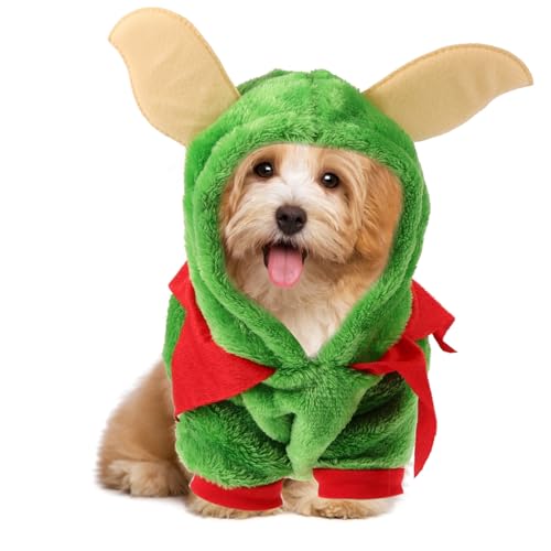 Disfraz Navideño Para Perro Estilo Elfo COLLBATH miniatura 4