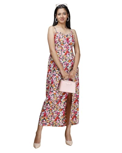 Image of EYEBOGLER Women's Flared Knee-Length Dress