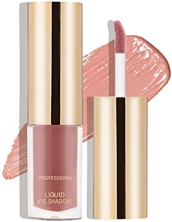 Boobeen Liquid Matte Eyeshadow - Long Lasting Waterproof, Velvet Matte Cream, Neutral Nude Makeup