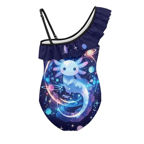 Image of Yzaoxia Girls Swimsuits One Piece Bathing Suit Sleeveless Gymnastics Swimwear for Kids 3-14Y
