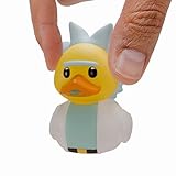 TUBBZ Mini: Rick & Morty – Rick Sanchez Cosplaying Gummiente Vinylfigur – Offizielle Sammelfigur für Fans von Rick und Morty