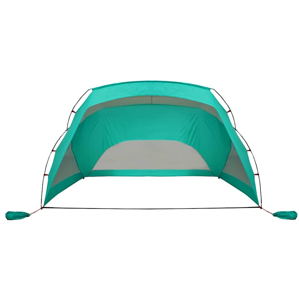 Tienda de campaña para playa, 274 x 178 x 170/148 cm, poliéster 185T, con bolsa de transporte, ligera tienda de campaña para exteriores, protección contra el viento con ventanas de red y