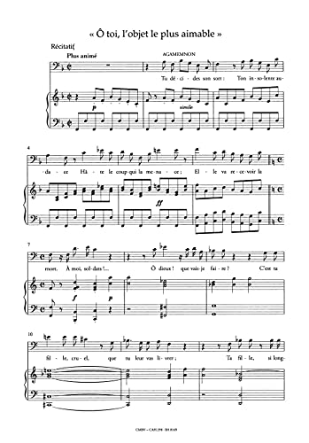 Airs d'opéra Français/French Operatic Arias - voor Baritone en Piano - Componist Gluck Christoph Willibald… - Image 4