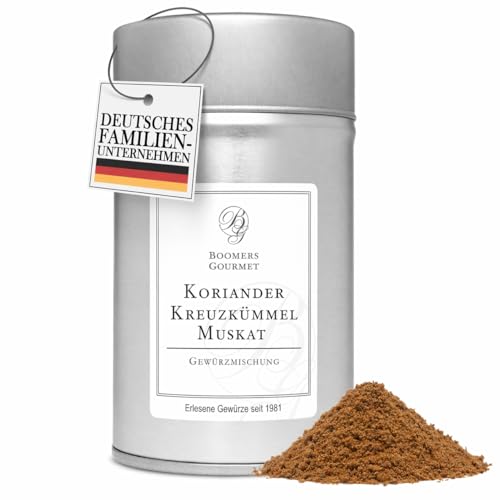 Boomers Gourmet - Gewürzmischung Kreuzkümmel Koriander Muskat I Cumin Koriander Muskatnuss...