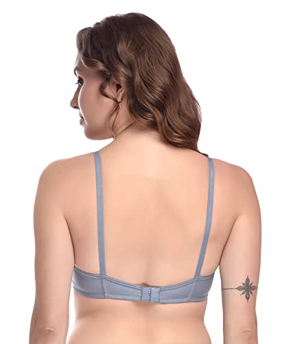 Image of Full Coverage Non Padded Wire Free Daily Use Regular Printed Bra for Women and Girls in Multicolor