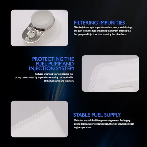 Image of HiSport 125-190 Fuel Filter Pump Strainer Compatible with F90000262 525LPH