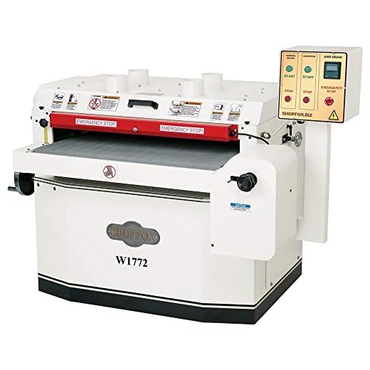 SHOP FOX W1772 10 HP 37-Inch Drum Sander