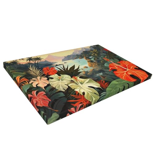 Toile d'été hawaïenne poster mural idéal pour salon et chambre - 7