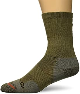 Merrell Men's Work Crew Hiking Sock, brindle, Shoe Size: 9.5-12