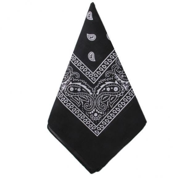 CALANDIS™ 2xUnisex Cotton Paisley Bandana Cowboy Head Scarf Headband Head Wrap Black | Clothing Shoes & Accessories | Womens Accessories | Scarves & Wraps-image-46