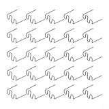 Heißhefter-Set mit 500 Stahlwellen-Heftklammern für Kunststoffreparatur-Maschinenschweißen, geeignet für Blech- und Weißmetallreparaturen (0,6 mmSType Schweißnägel)