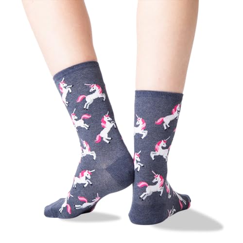Image of Hot Sox Women's Novelty Geometric Pattern Crew
