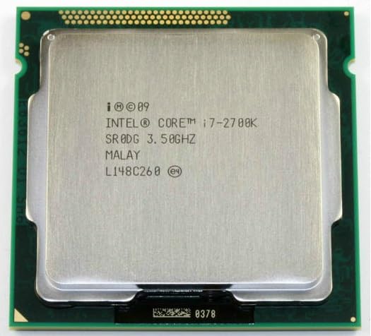 Amazon.com: Intel Core i7-2700K 3.5 GHz LGA 1155 Processor