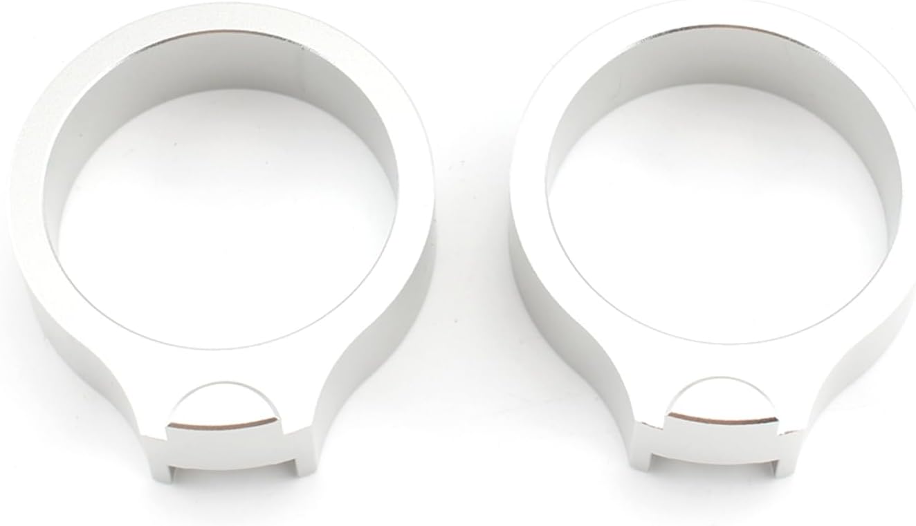 Motorcycle Handlebar Risers Mount Extension Ring For Honda CBR1100XX Super Blackbird CBR600F VFR800 43mm Fork Bikes Silver/Black