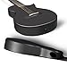 Enya Nova Go Carbon Fiber Travel Acoustic Guitar | 1/2 Size Lightweight Moisture-Proof Guitara | Adult & Beginner Portable Guitar with Gig Bag & Accessories (Black)