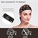 Fashion Headbands Summer Sports Sweatbands Sports Headband Athletic Headbands Moisture Wicking Sweatband (Sun Moon)