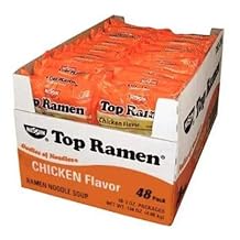 نيسين توب رامين نكهة الدجاج المعكرونة حساء، 3 أونصة حزمة من 24 2 حزمة
