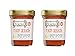 The Jam Stand, Peachy Sriracha Jam, 9.5 oz (Pack of 2)