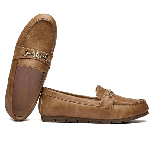 Image of Women's Loafer Shoes Leisure Slip On Work Shoes Comfort Walking Flats