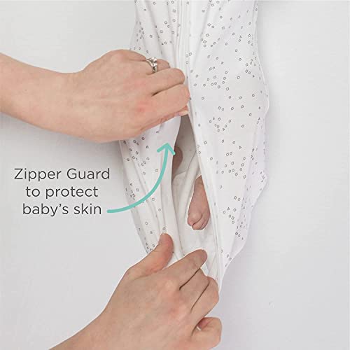 Amazing Baby SDA-1100BK-M Transitional Swaddle Sack With Arms Up Half-Length Sleeves And Mitten Cuffs, Medium, 3-6 Months, 14-21 Lbs, Little Zebra thumb #3
