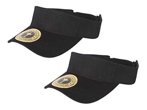 TOP HEADWEAR 2 Pack Youth Size Sun Visor