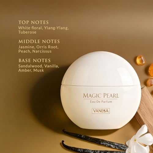 Image of VANESA Magic Pearl Perfume For Women - 50ML|Premium & Long Lasting Perfume| Eau de Parfum