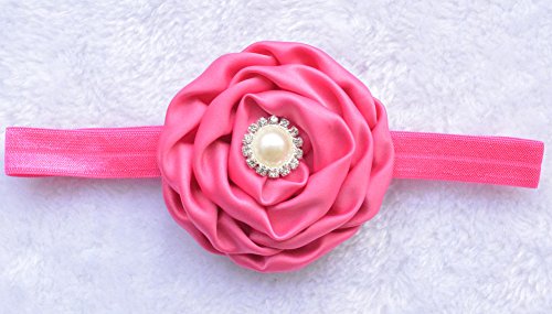 Qandsweet Baby Girl's Beautiful Headbands And Bows Soft Nylon Head Wraps For Photograph (Mix 9 Colors) #TOP5