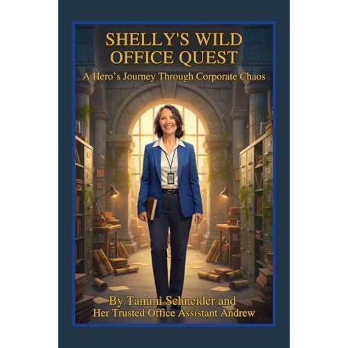 Shelly's Wild Office Quest Audiolibro Por Tammi Schneider arte de portada