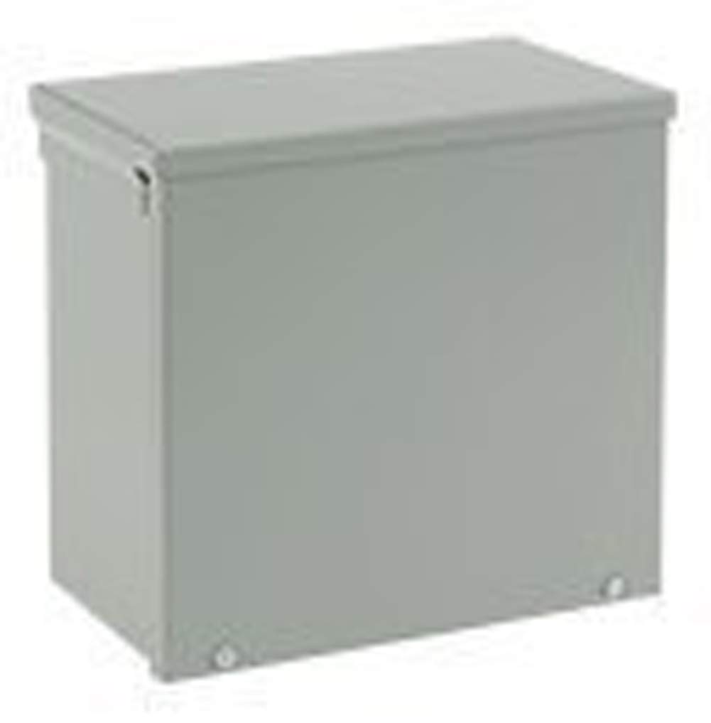Hoffman A24R2412 NEMA 3R Enclosure, Screw Cover, Galvanized, Paint Finish, 24 x 24 x 12