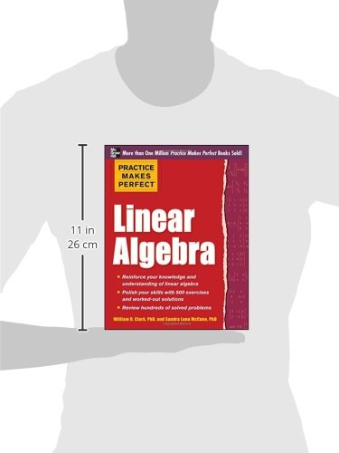 Practice Makes Perfect Linear Algebra: With 500 Exercises