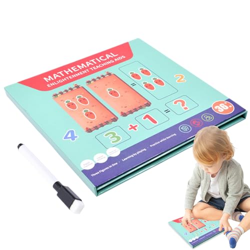 Matériel de fractions magnétiques et comptage éducatif numérique pour école et maison - 8