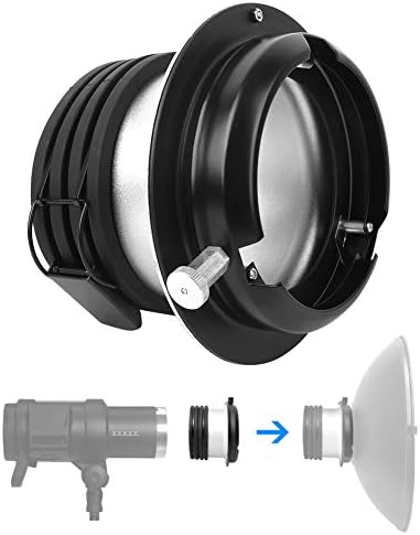 70 Camera Lens Adapter Ring,Portable Alloy Adapter Ring Convertor for Profoto Mount to for Bowens Mount Softbox Flash Light Photography Light Adapter Ring